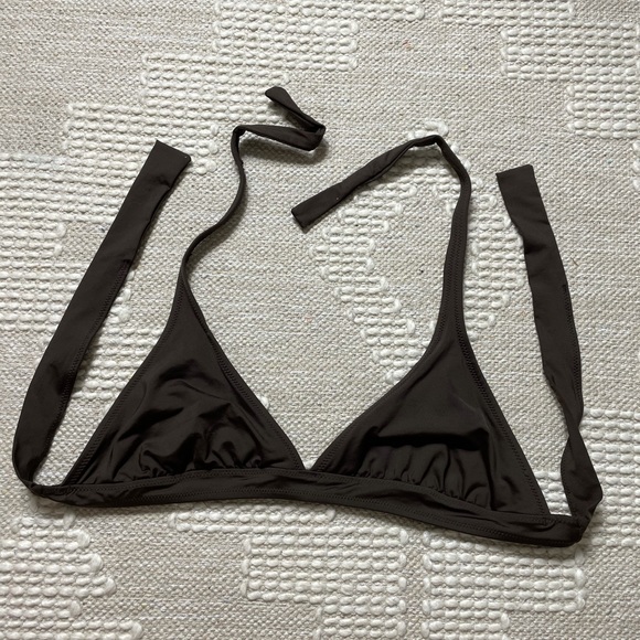 Old Navy Other - Women’s Deep Chocolate Brown Tie Halter Swimsuit